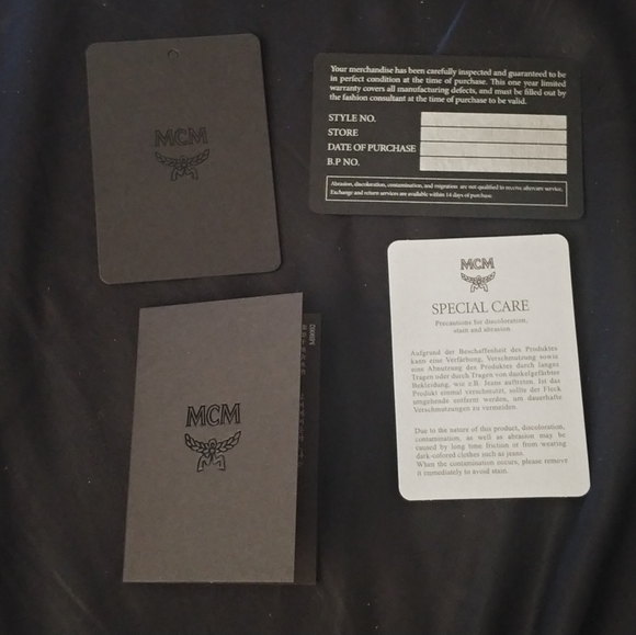 MCM Cat Bag Charm - Picture 4 of 7